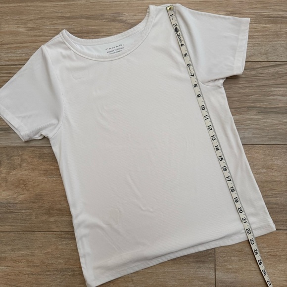 Tahari Modern Essentials Ribbed Tee Shirt - Picture 11 of 12